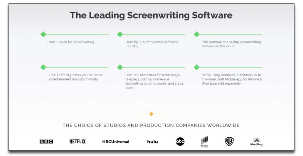 best screenwriting software for mac