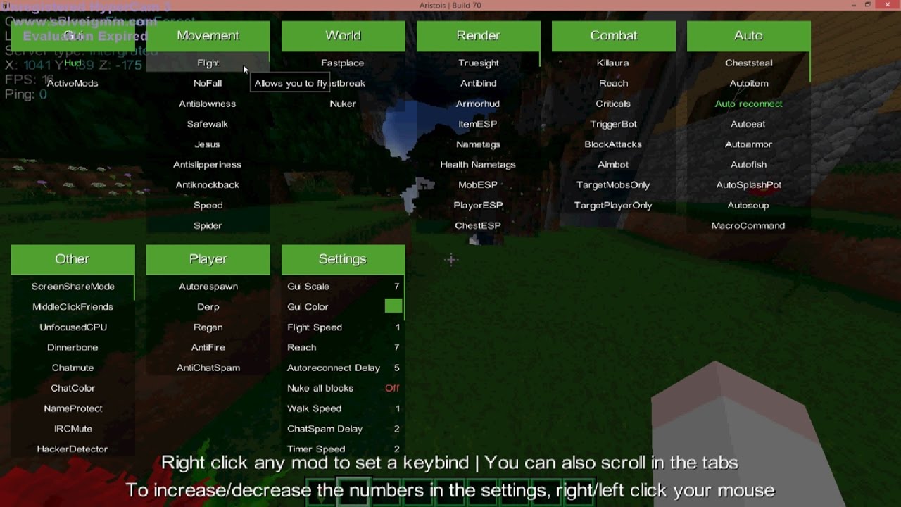 how to get a hack client for minecraft on mac
